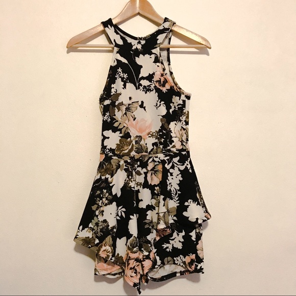 privy Pants - Privy Floral Romper